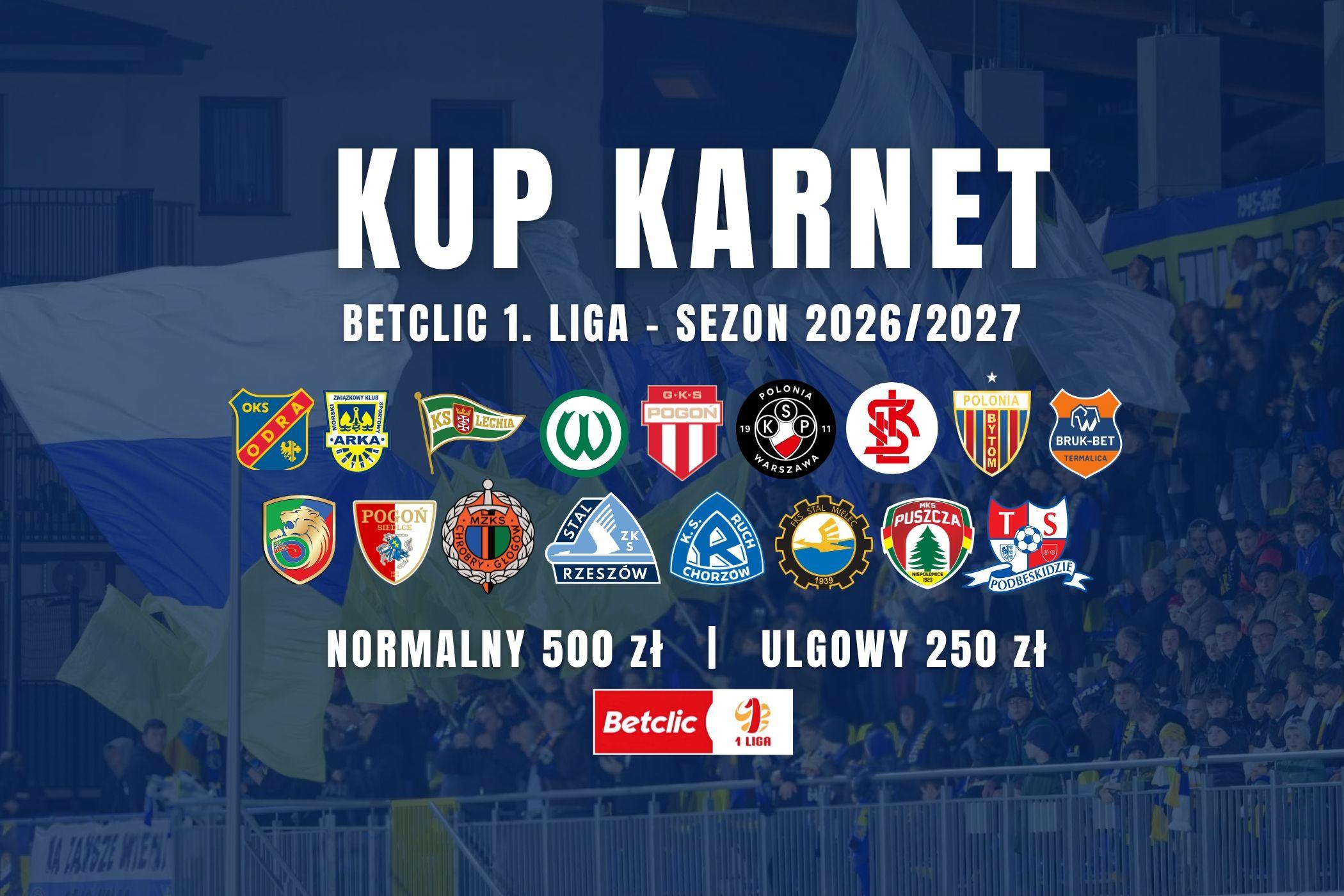 Karnety na historyczny sezon Unii w Betclic 1 Lidze już od poniedziałku, 13 lipca!